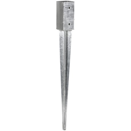 TERÄSJALKA 71X71X750X2MM KUUMASINKITTY